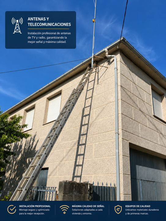 instalacion antena